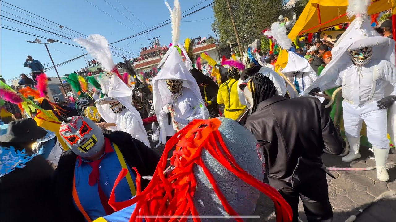 Carnaval Tenancingo Tlaxcala 2025 Domingo Toreros 1 vs 3