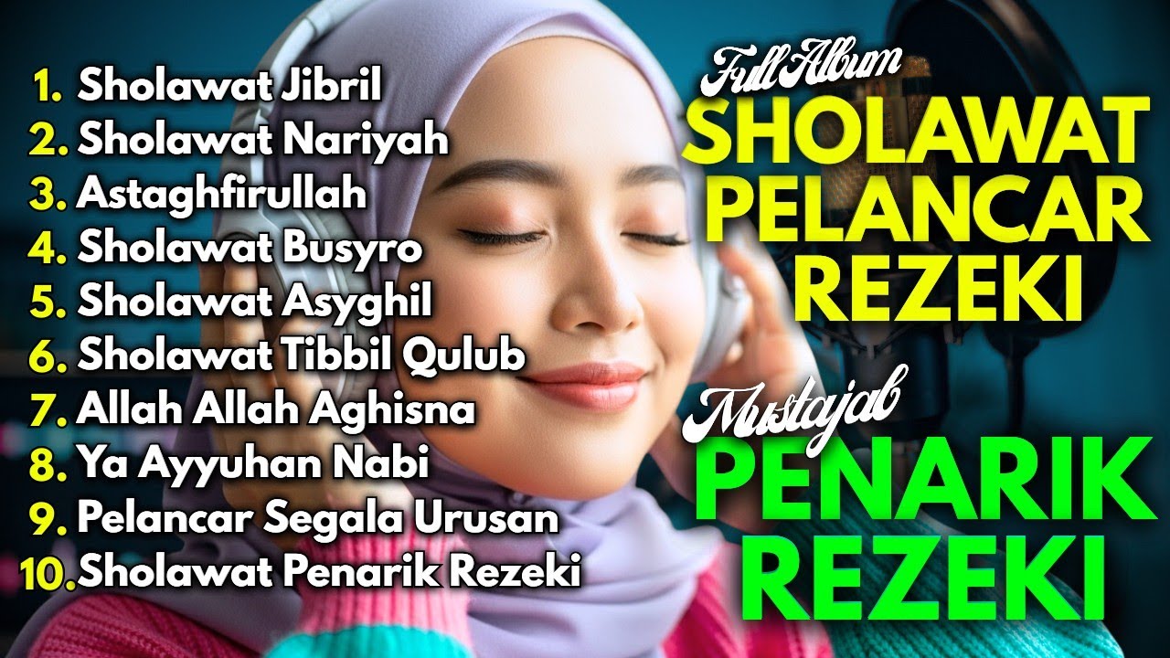 KUMPULAN SHOLAWAT VIRAL TERBARU 2026 | SHOLAWAT JIBRIL PEMBUKA REJEKI, SHOLAWAT BUSYRO, NARIYAH