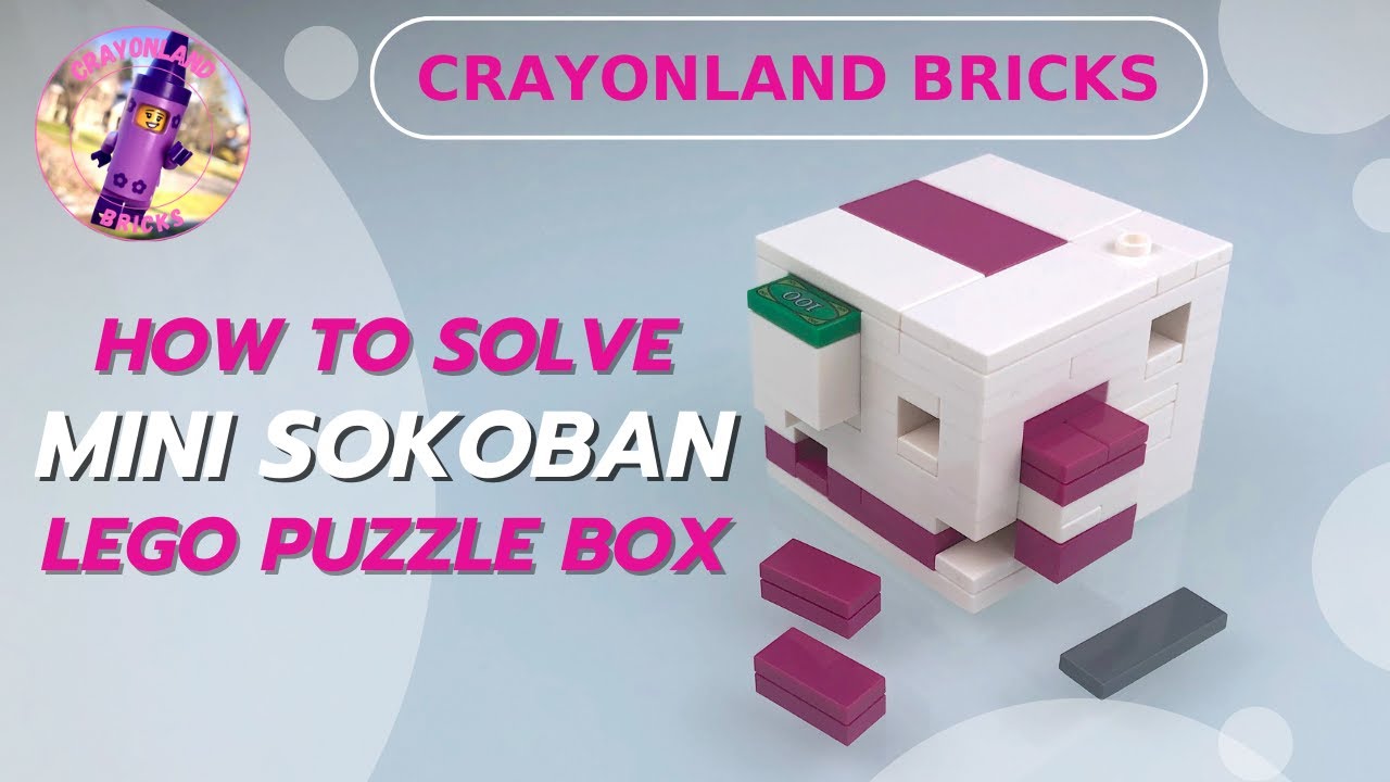 What's Hiding Inside the Mini Sokoban? - How to Solve Lego Puzzle Box