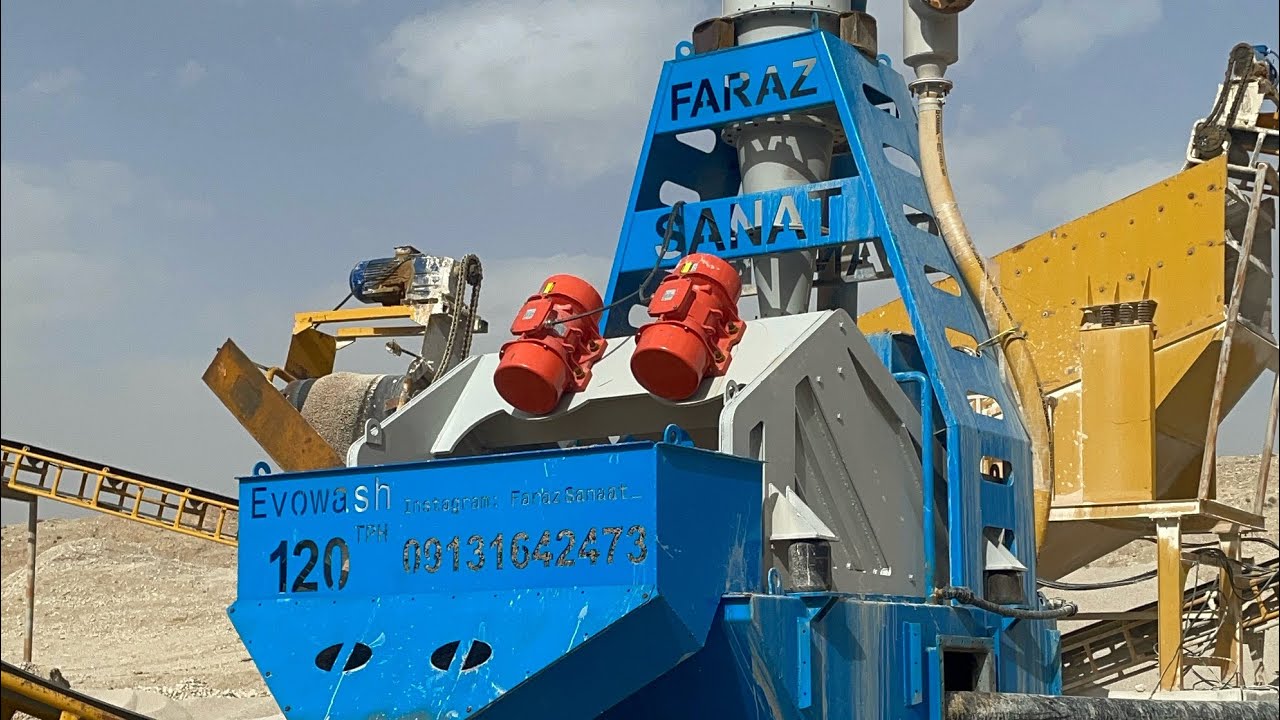 sand washing with Evowash 120TPH