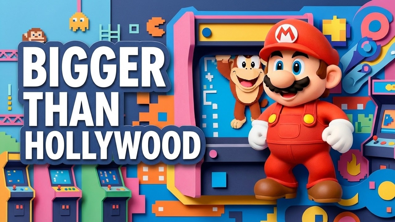 Video Games Surpassed Hollywood and Nobody Noticed