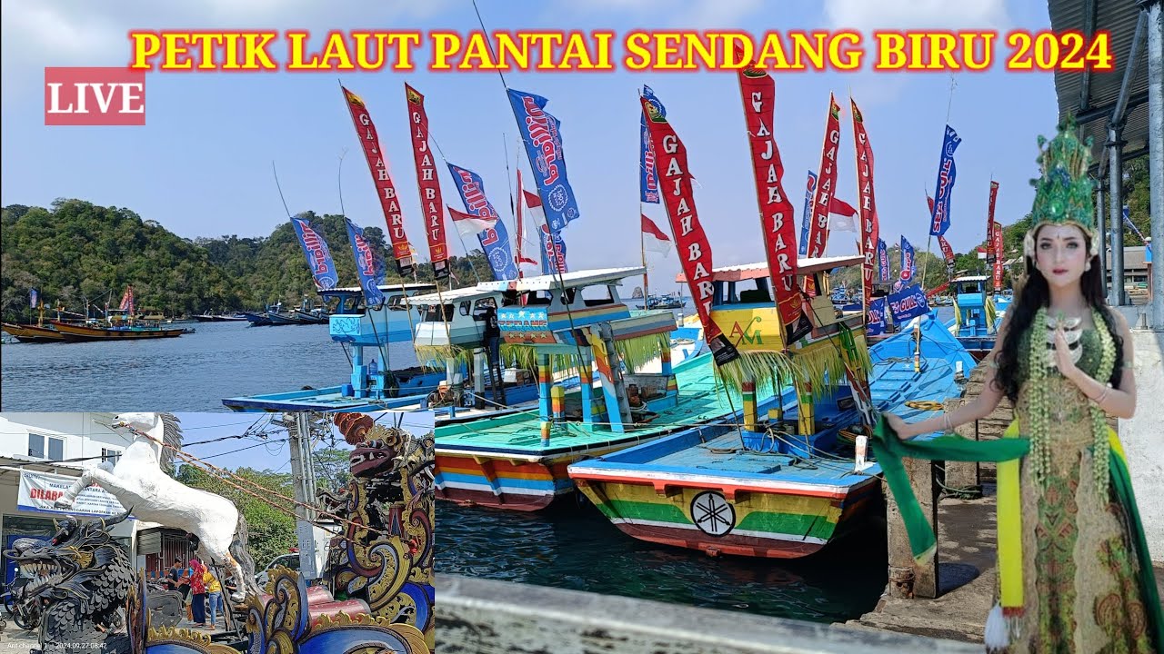 #Live petik laut pantai sendang biru 2024
