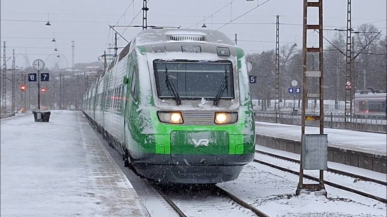 Travelling with Finland's NEW High-Speed Train! (Trip report pendolino plus)