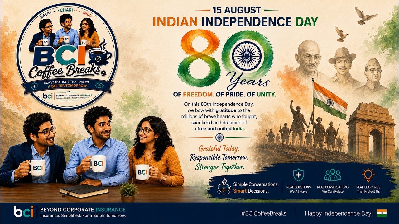 🇮🇳 80 Years of Freedom. Grateful Today. Responsible Tomorrow.