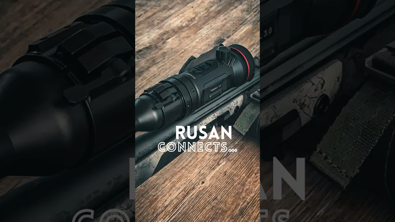 Rusan Adapter conntect your Hikmicro Thunder 3.0 and the GPO Scope. #huntinggear #hunting