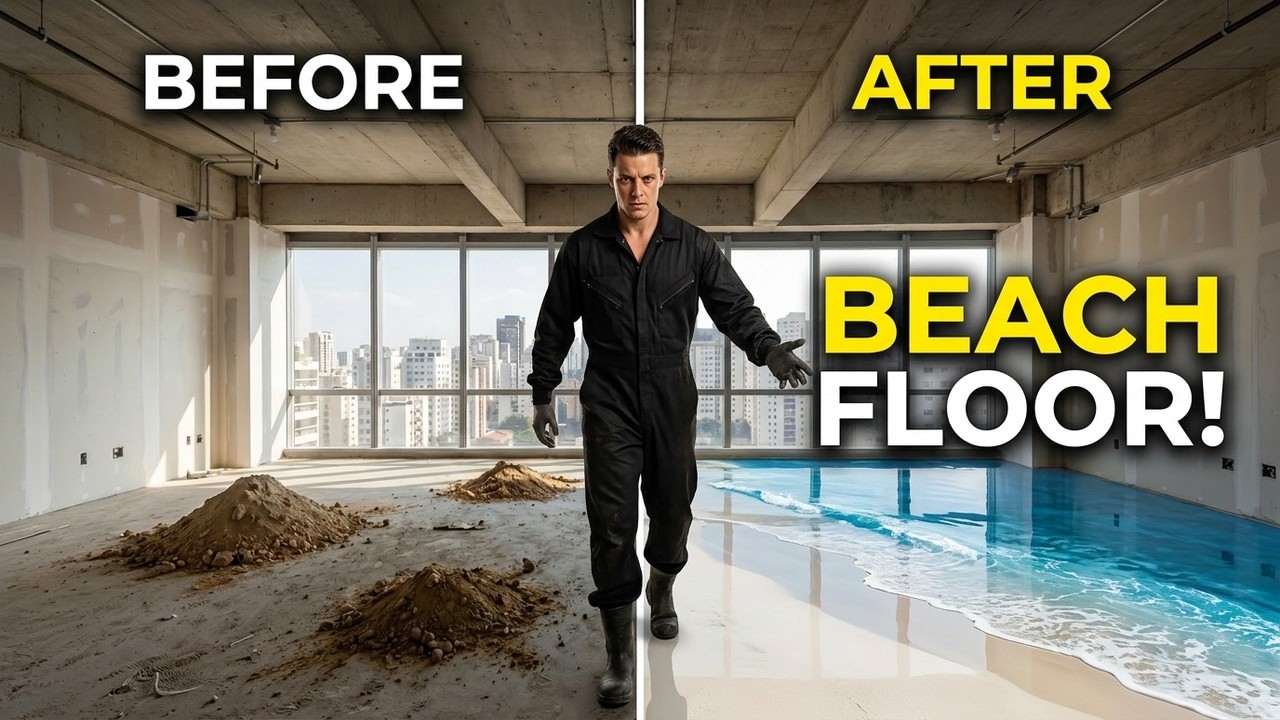 Top 5 Beautiful Epoxy Floors with Refined Resin Pours for Luxury Villas