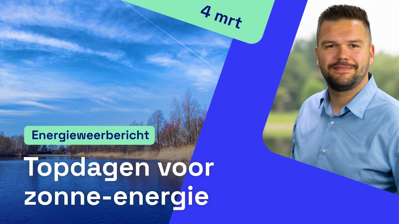 Topdagen voor zonne-energie | Energieweerbericht