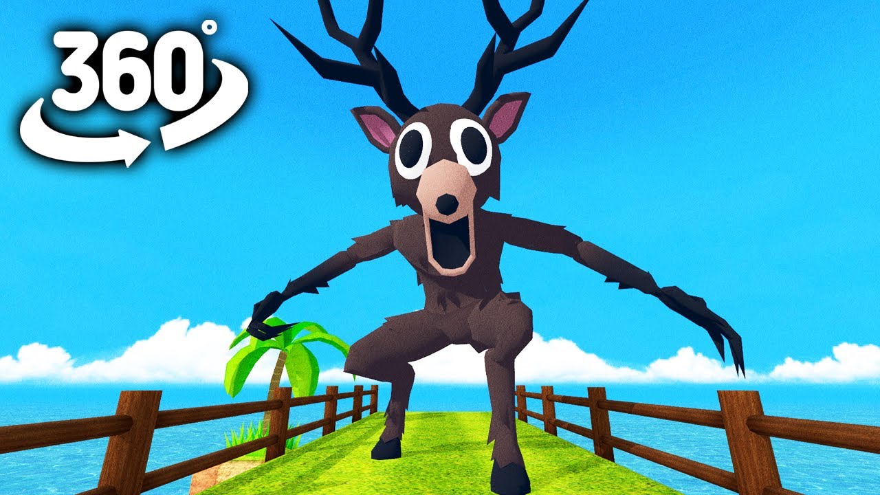 The Deer Chase You! - 99 Nights in the Forest | 360&deg; VR Animation