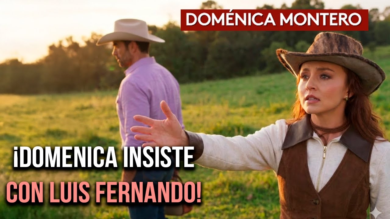 AVANCE: ¡Doménica aclara sus sentimientos hacia Luis Fernando! | DOMENICA MONTERO