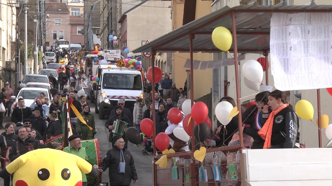 Carnaval édition 2023 des plus festif et toujours aussi suivi à Algrange.