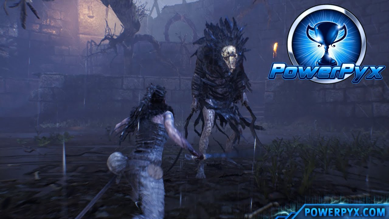 Hellblade: Senua's Sacrifice - Valravn God of Illusion Boss Fight (Boss #1)