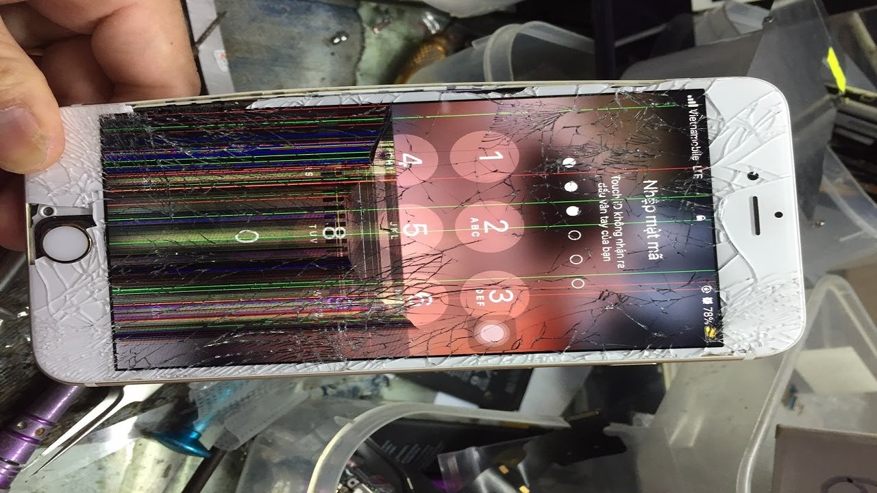 Restore Abandoned Iphone 6 Found From Rubbish, Destroyed Phone Restoration