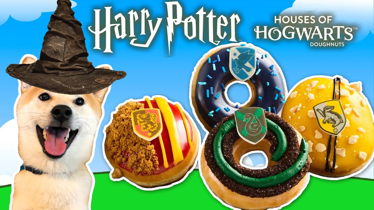Opening HARRY POTTER DONUTS (in a bathtub)