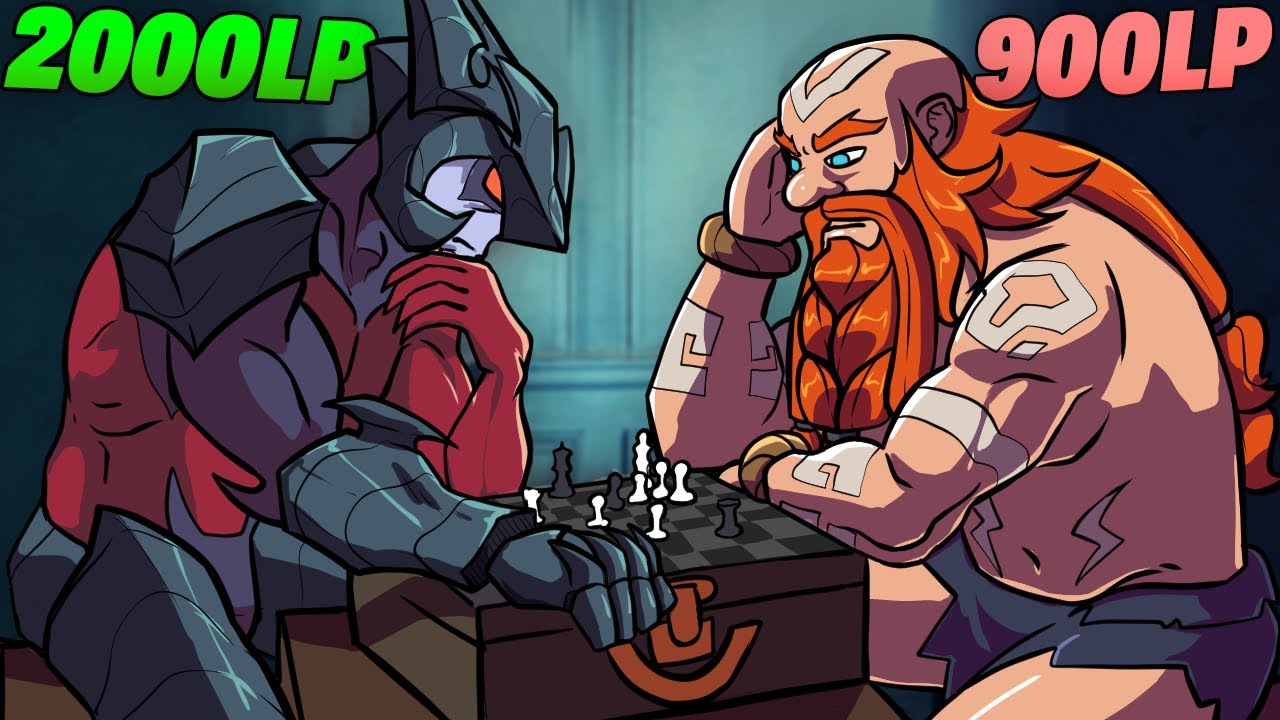 Bomba Guy Vs 2000LP Rank 2 Top Laner💀👴
