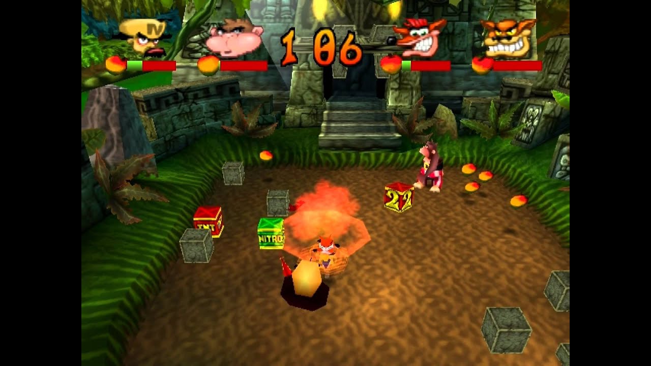 Crash Bash Jungle Bash Gameplay HD