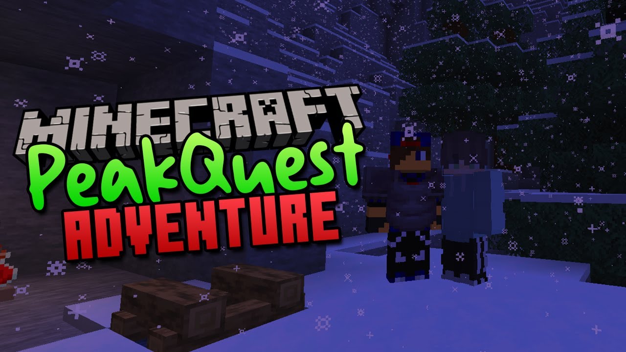 Minecraft PeakQuest Adventure #01: Ekipa Ratunkowa w Górach! w/@Selvo