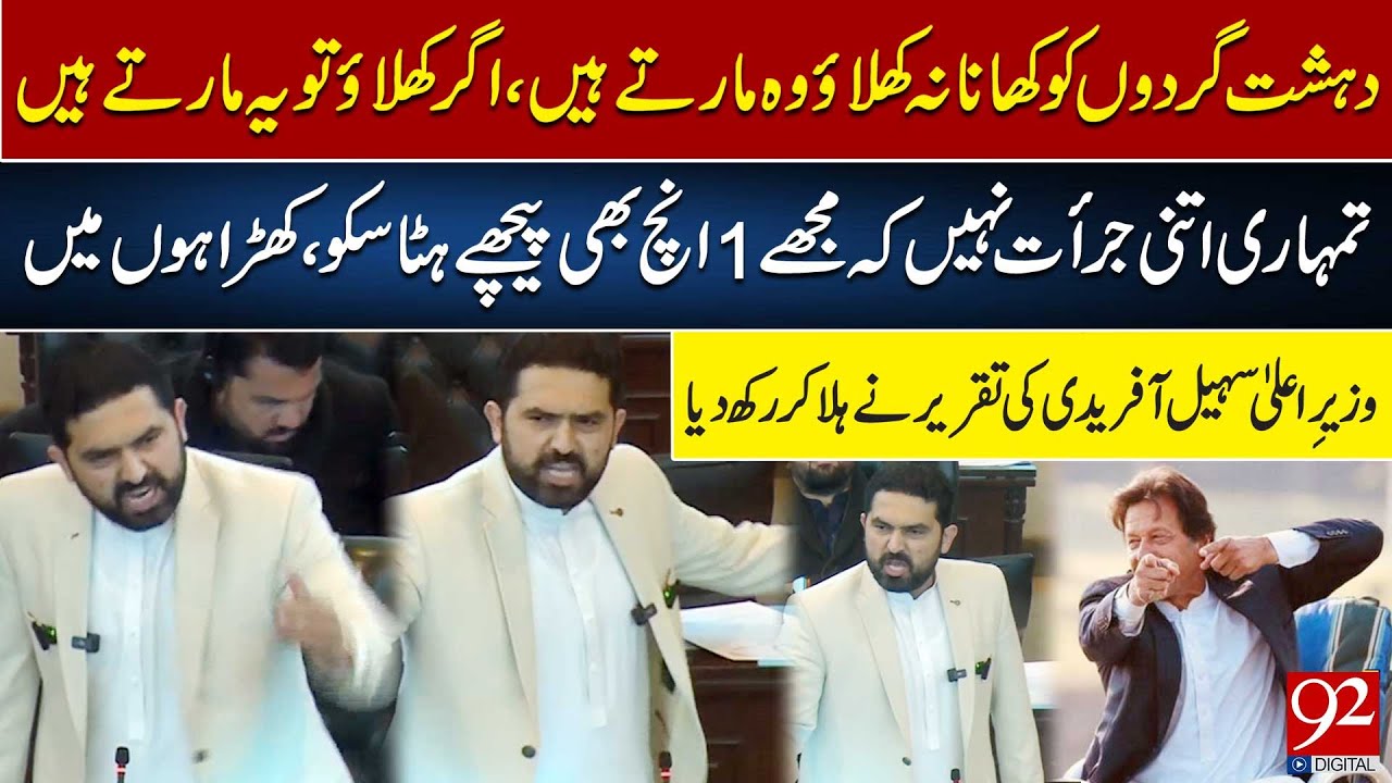Tumhari Itni Jurat Nahi Ke Mujhe Pechy Hata Sako | Imran Khan Is My Leader | Sohail Afridi On Fire