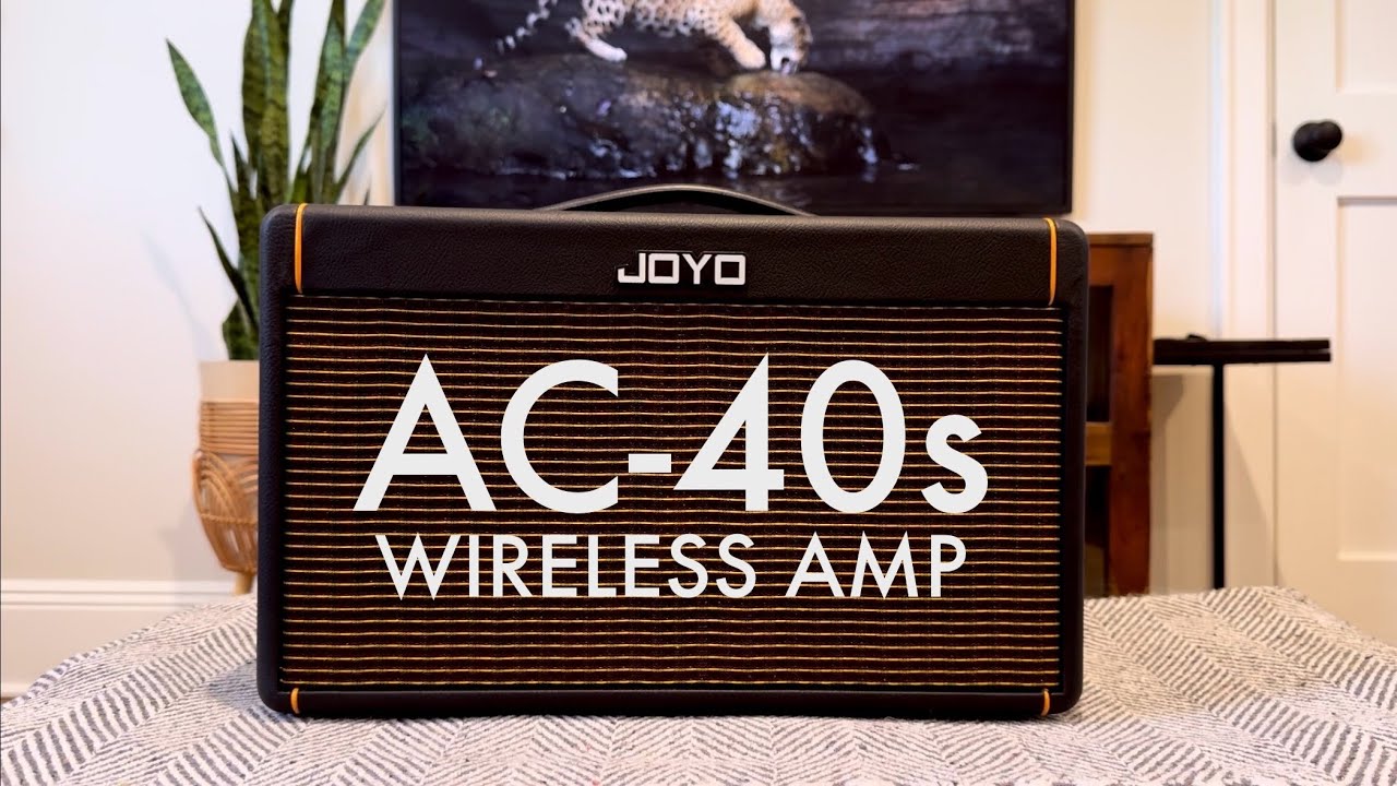 WIRELESS AMP! Joyo AC-40s UNBOXING and DEMO