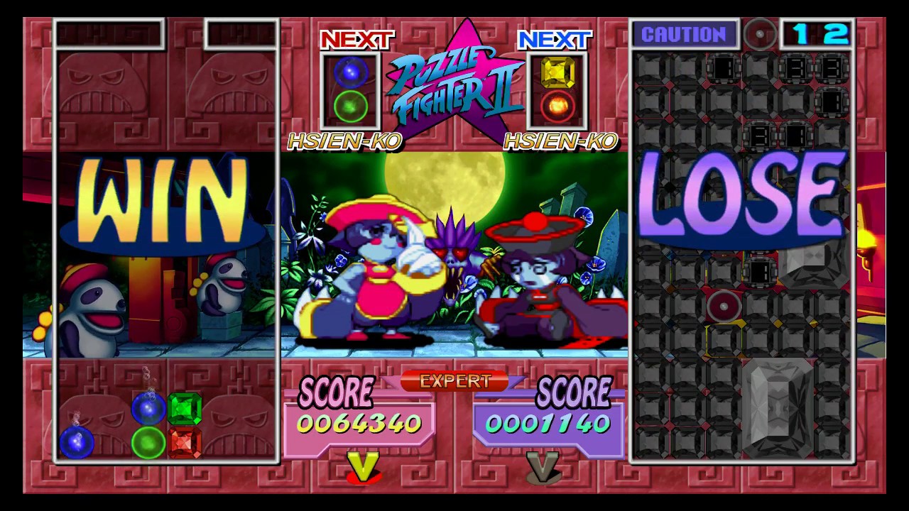 Super Puzzle Fighter II Turbo HD Remix: X Mode Expert Difficulty