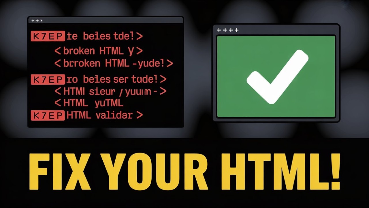 &ldquo;How to Validate HTML Code Online | W3C Validator Tutorial (Step by Step)&rdquo;