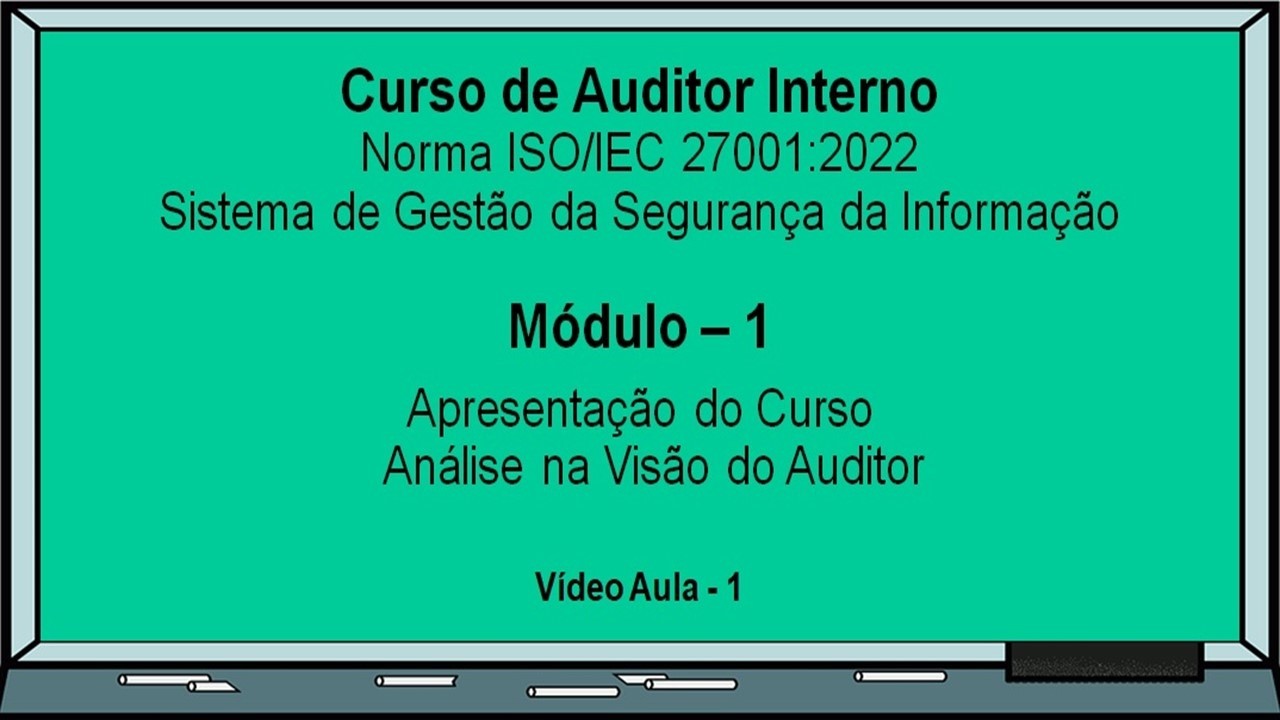 Curso Auditor Interno Norma ISO/IEC 27001:2022