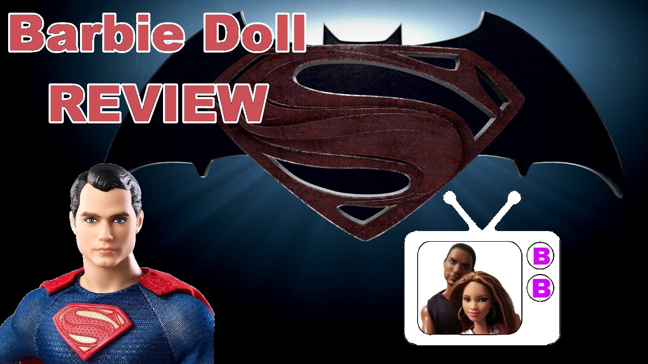 Barbie Collector: Dawn of Justice SUPERMAN Doll Review Broken Barbie TV