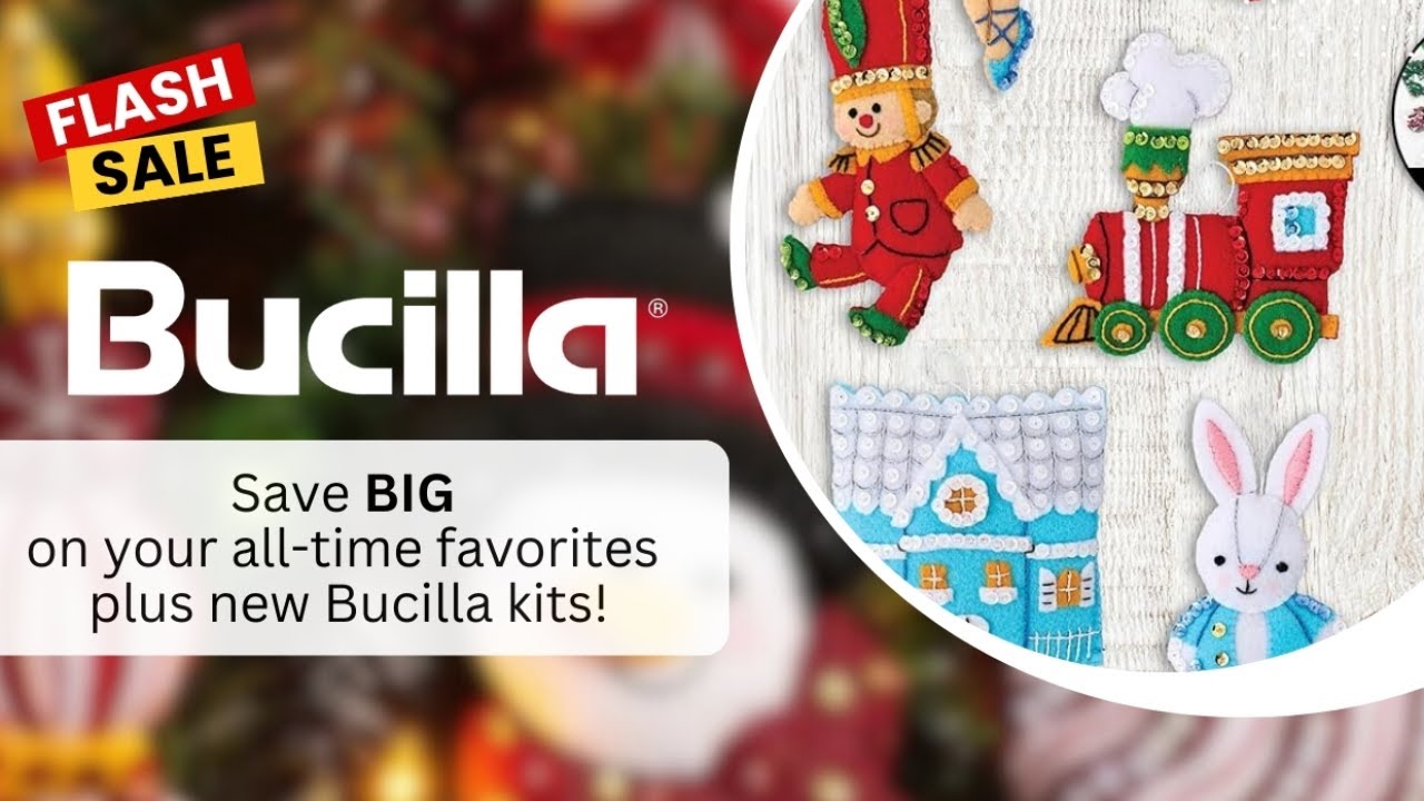 Save BIG on your all-time favorites plus new Bucilla kits!