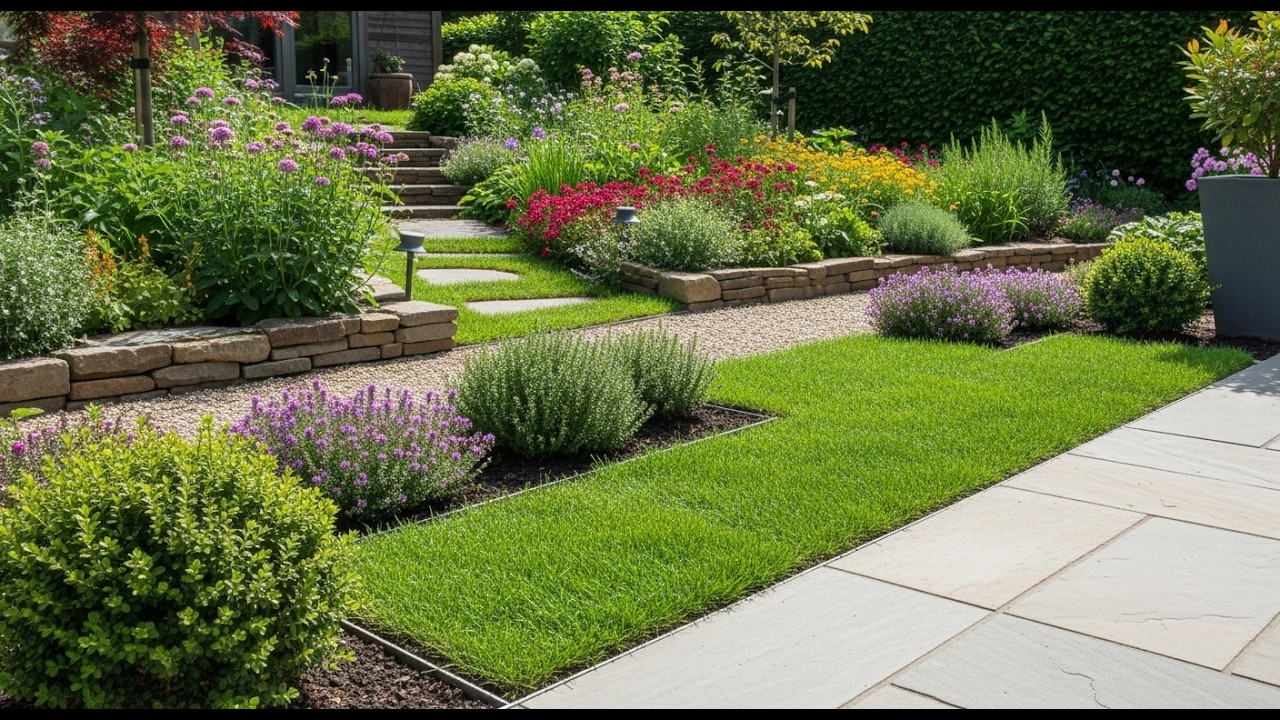 &ldquo;MIND-BLOWING DIY Patio Edging Ideas You NEED to Try! 🌿 (Small Garden Makeover)&rdquo;