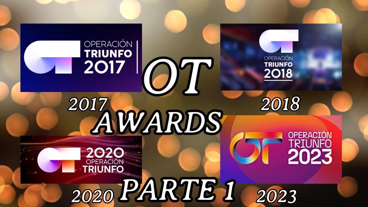 OT Awards, Premios Operación Triunfo 2017, 2018, 2020, 2023 - Cristotales