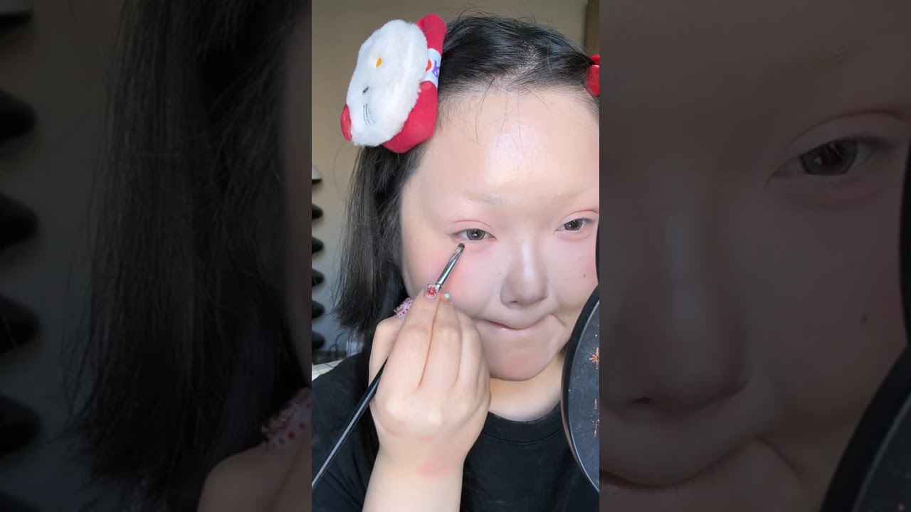 Master this Spring Festival Light Flower Makeup Look in 5 Minutes! GRWM BeautyTutorial
