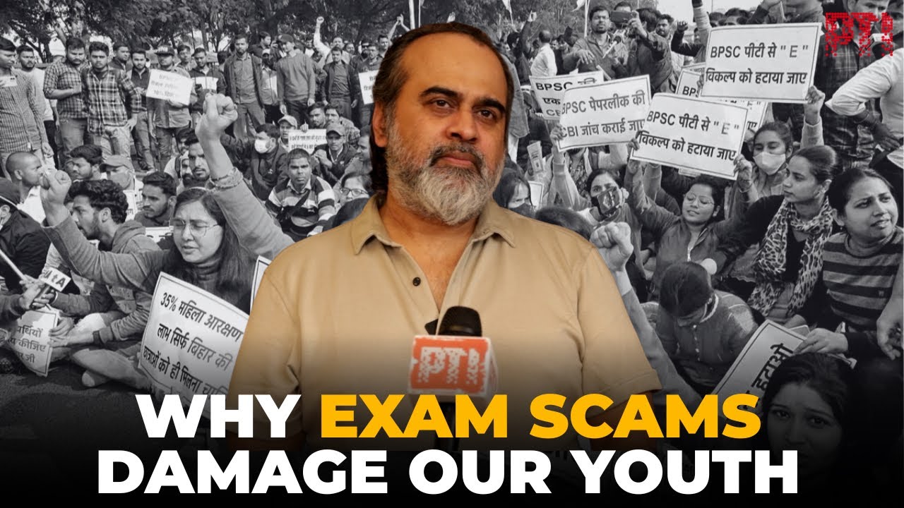 Acharya Prashant on exam mismanagement: India needs cultural revival, not just SSC & NEET reforms