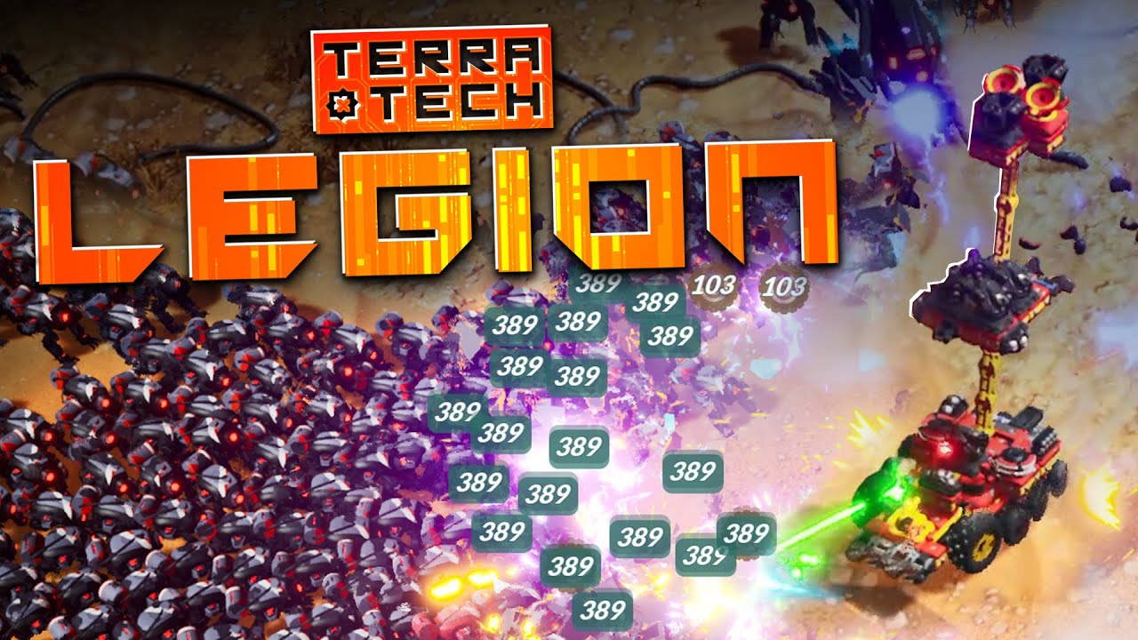 BUILD THE CRAZIEST KILLING MACHINE THEN SURVIVE! - TERRATECH LEGION