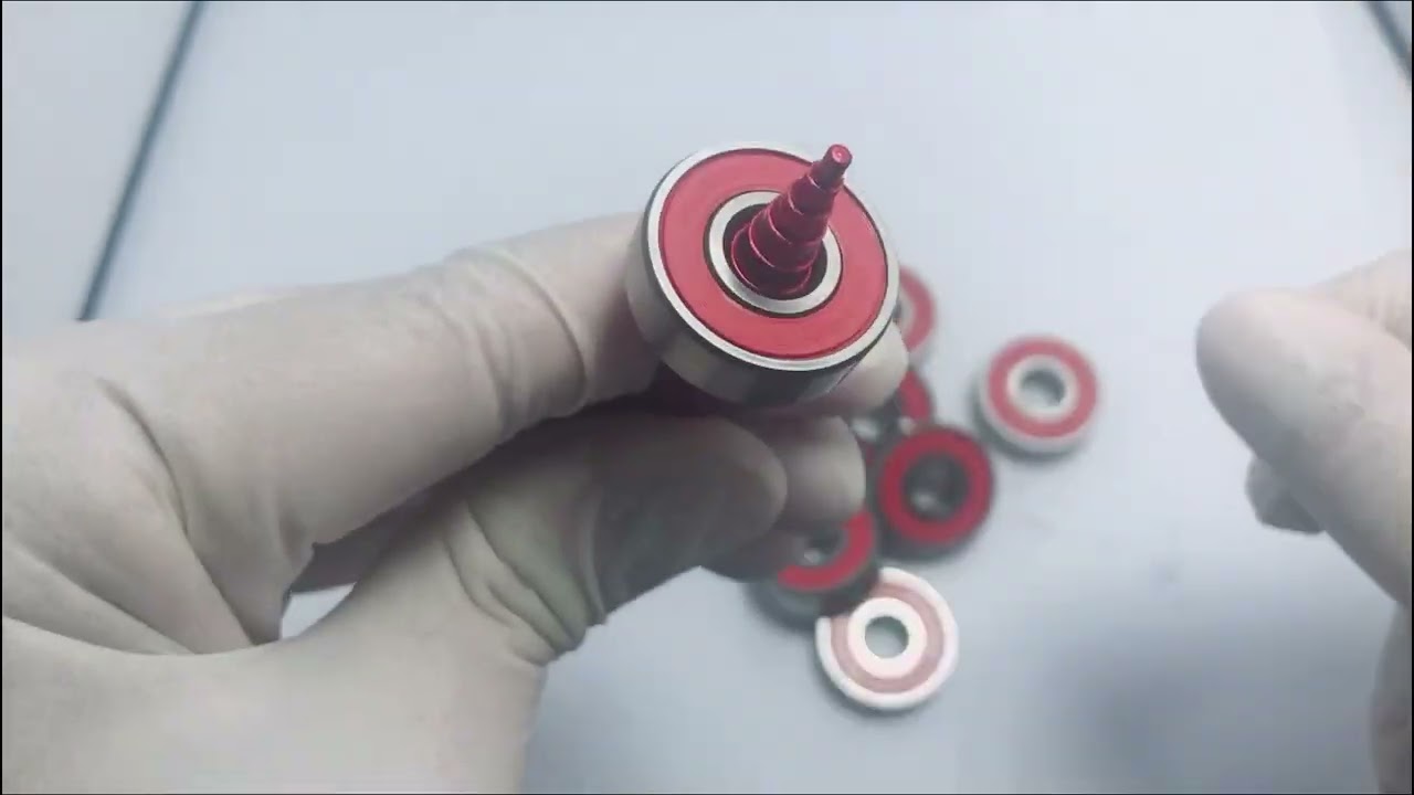 608-2RS red seals skateboard ball bearings 8x22x7mm