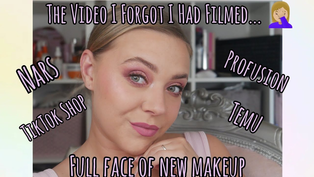 The Video I Forgot I Had Filmed🤦‍♀️Random full face of new products! Profusion, Nars & more..