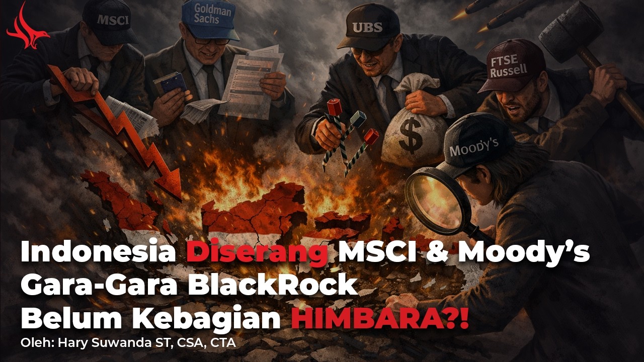 Indonesia Diserang MSCI & Moody’s Gara-Gara BlackRock Belum Kebagian HIMBARA?!