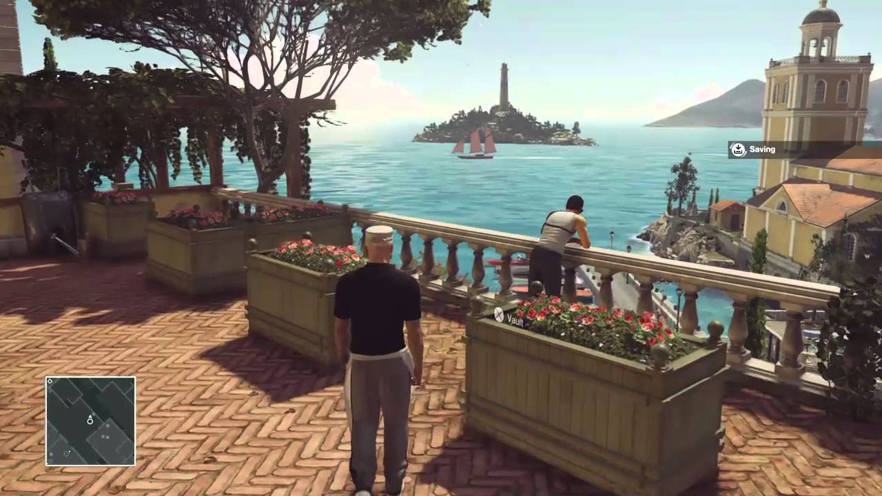 HITMAN (how to snipe Caruso through the telescope from the church)