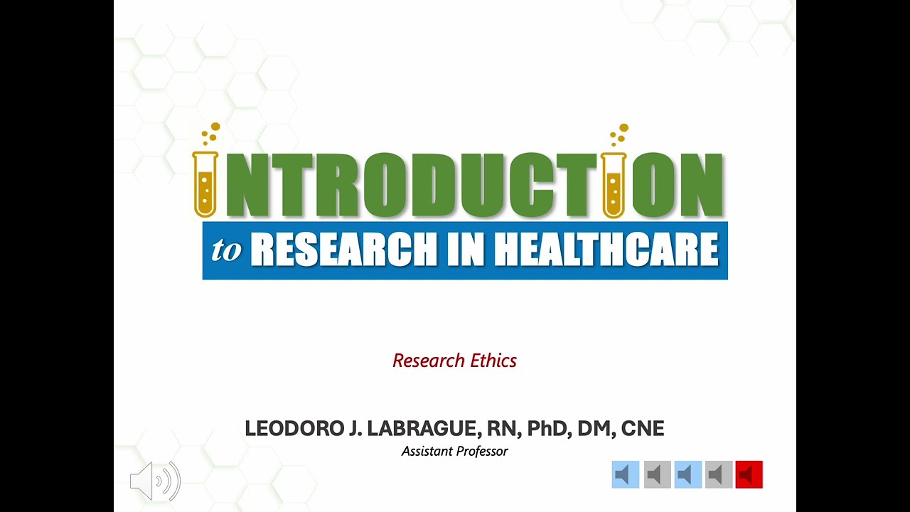 Ethics in Research #nursing #research #education