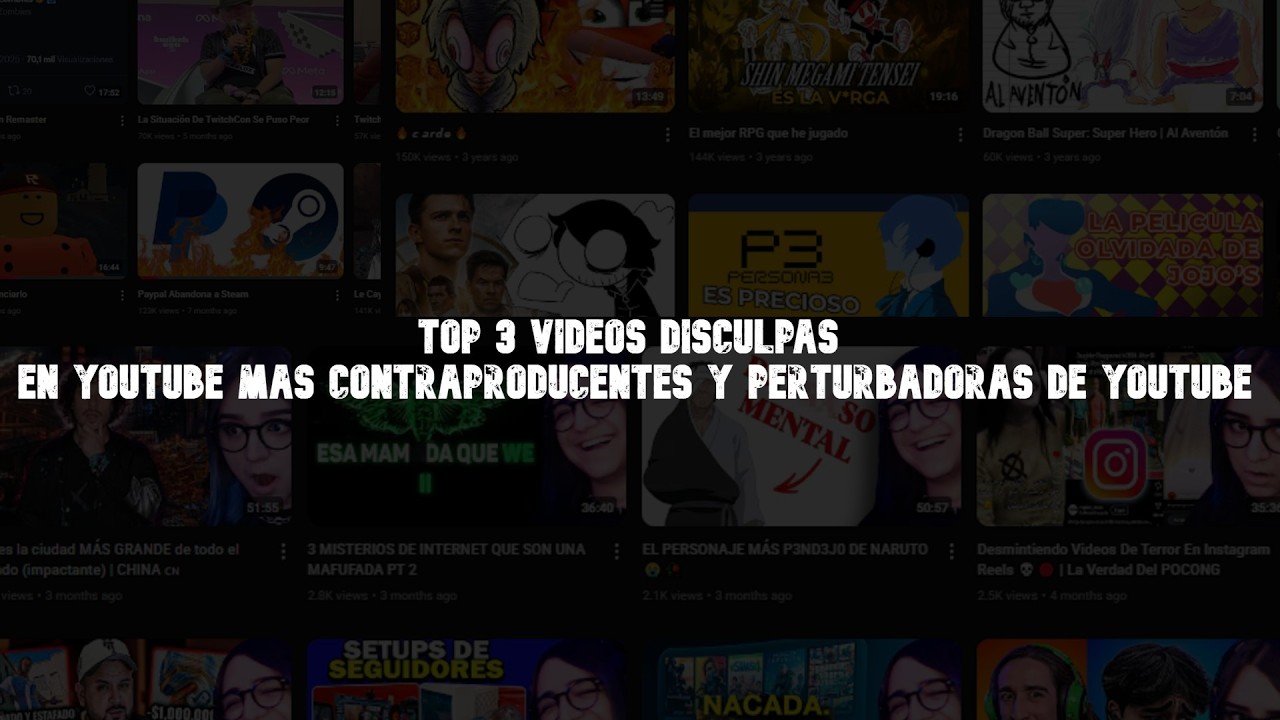 Топ-3 самых контрпродуктивных и тревожных видео с извинениями на YouTube