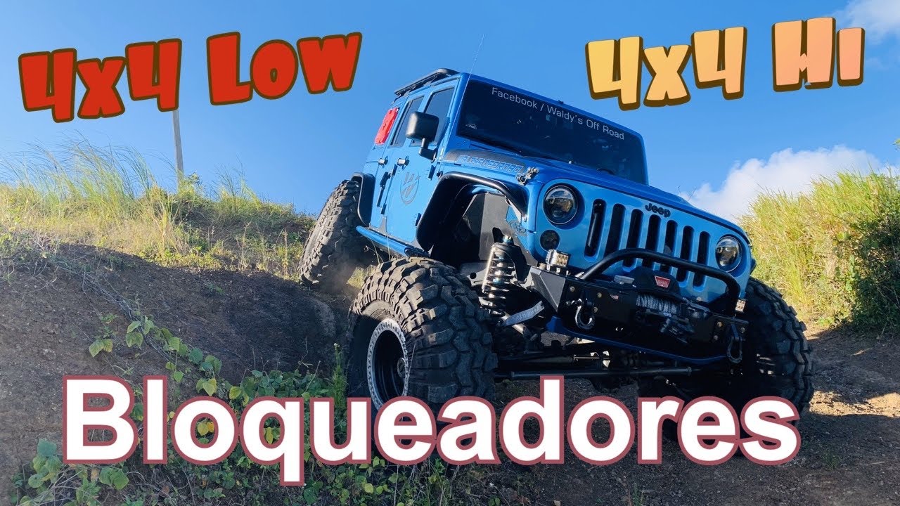 4x4 Hi-Low y Lockers (Bloqueadores) By Waldys Off Road