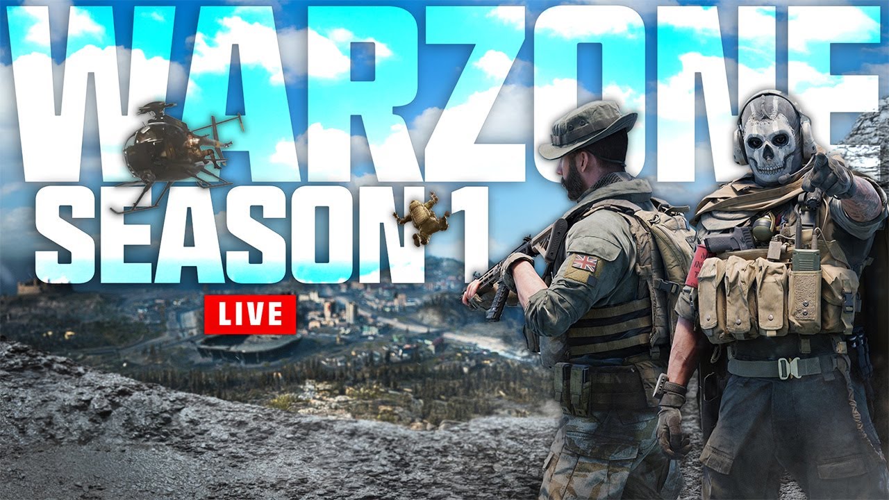 🔴LIVE - Warzone Season 1 Verdansk (Black Ops 7)
