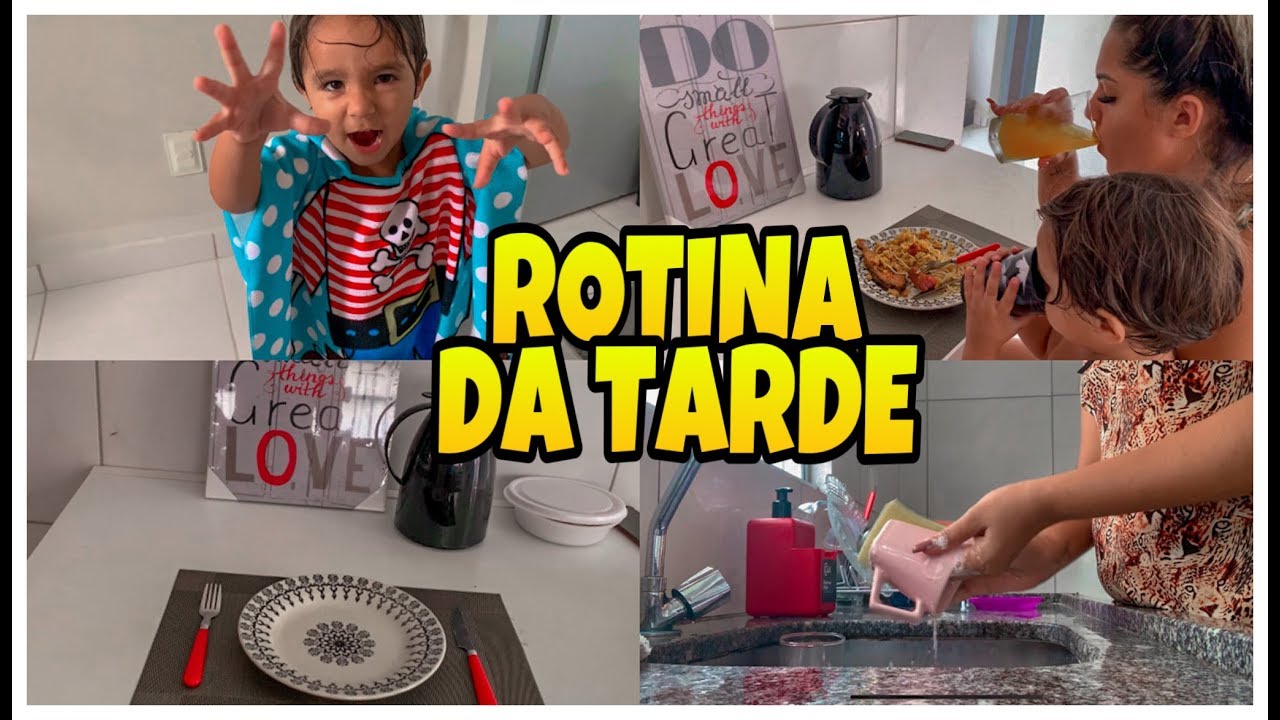 NOSSA ROTINA DA TARDE - MÃE SOLTEIRA!!!