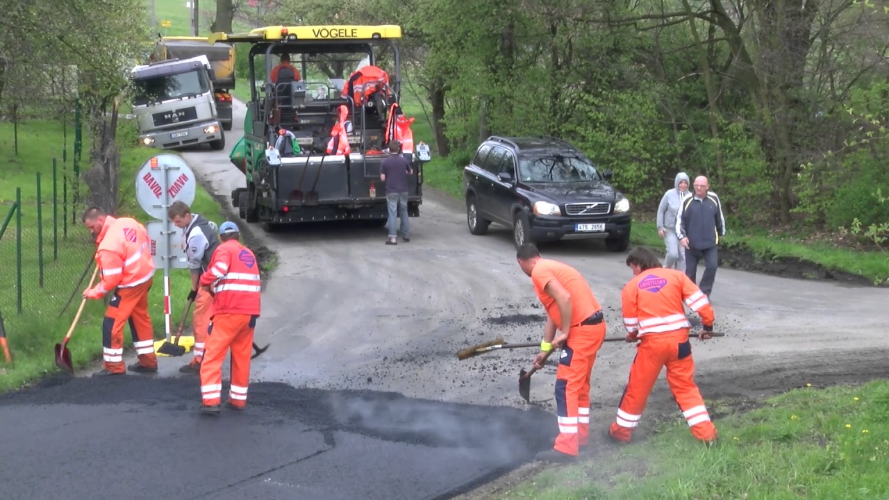Petrovice u Karviné - Dokončení oprav místních komunikací - Televize Karvinsko