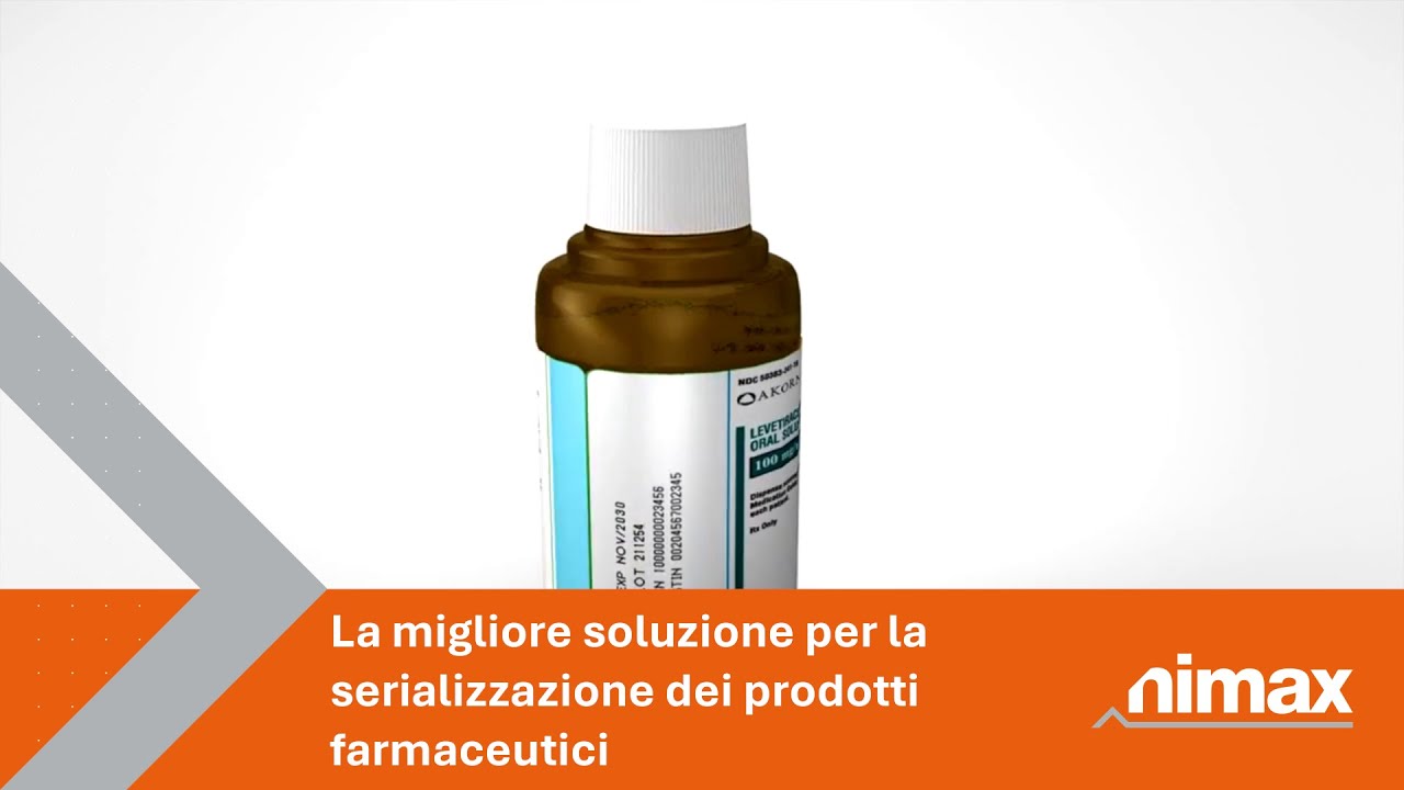 La migliore soluzione per la serializzazione dei prodotti farmaceutici