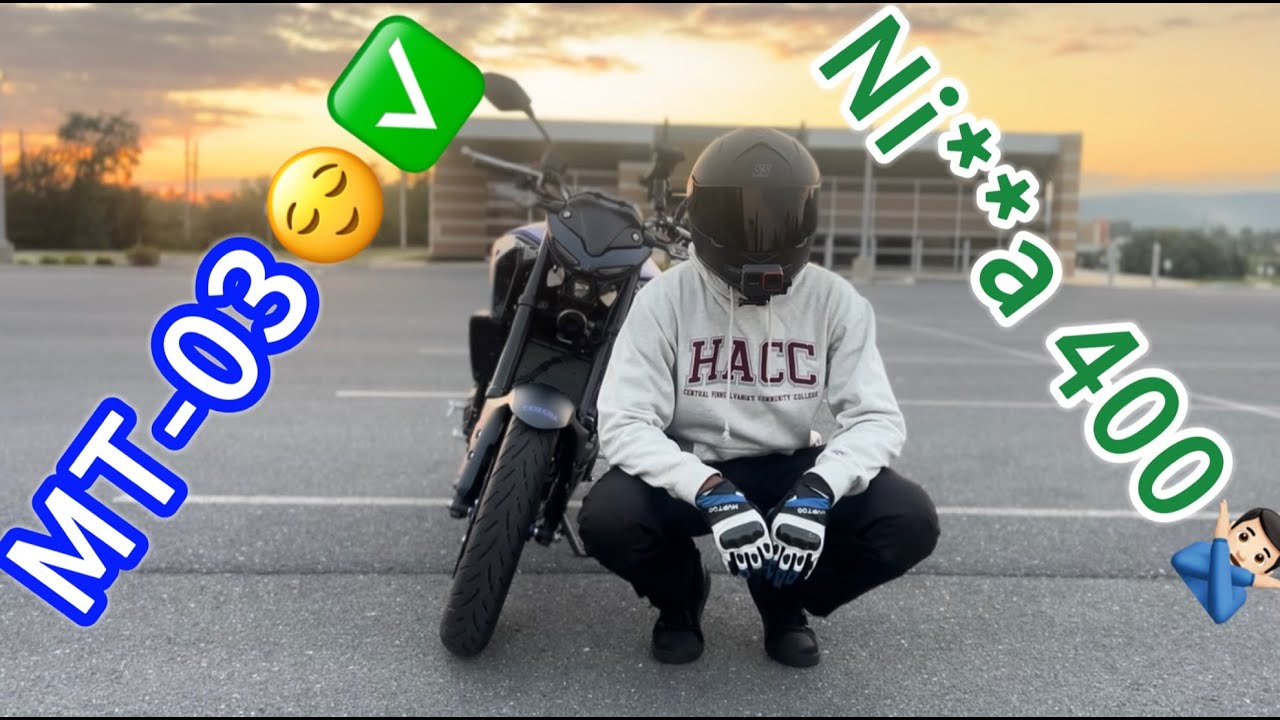 Почему Yamaha MT-03 лучше, чем Ninja 400