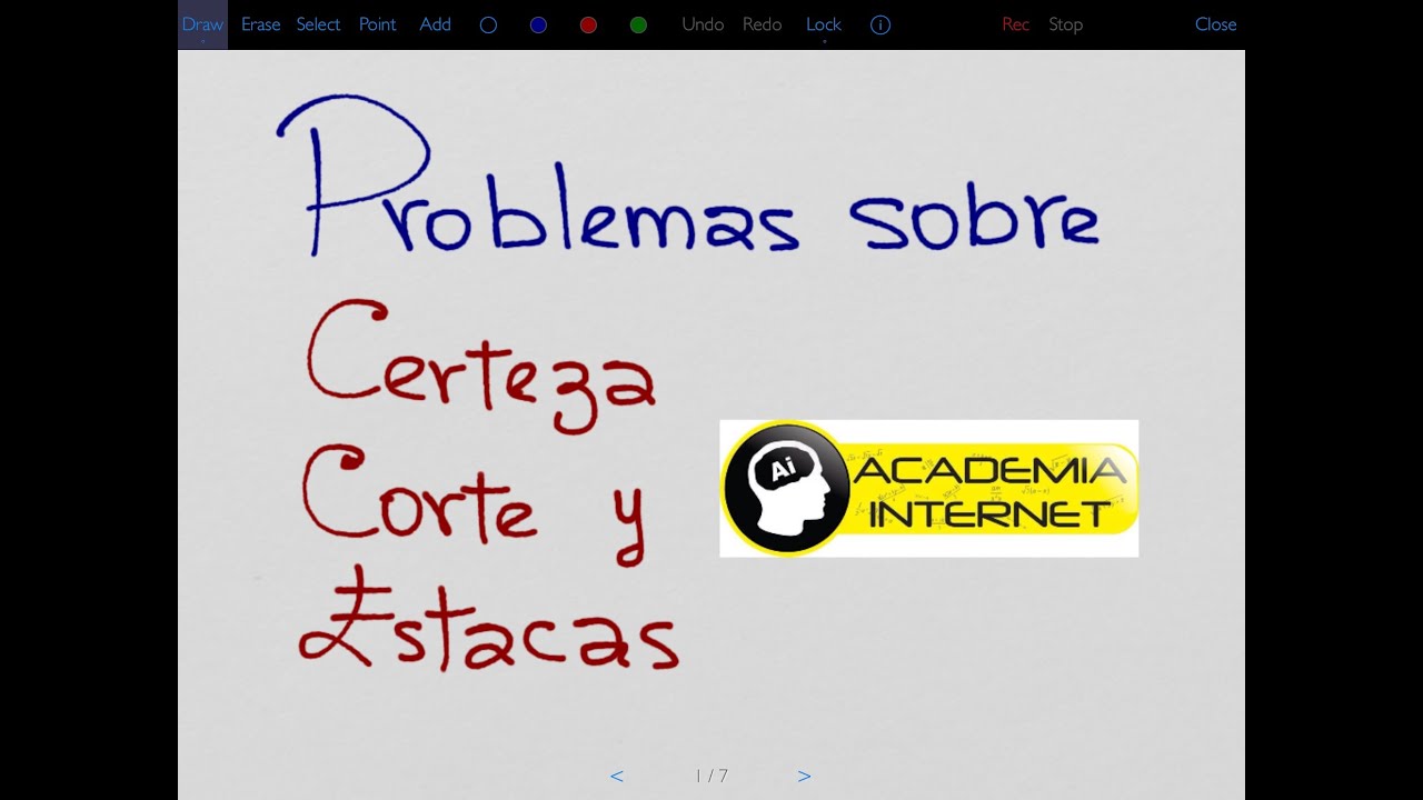 Problemas sobre Certeza, Cortes y Estacas
