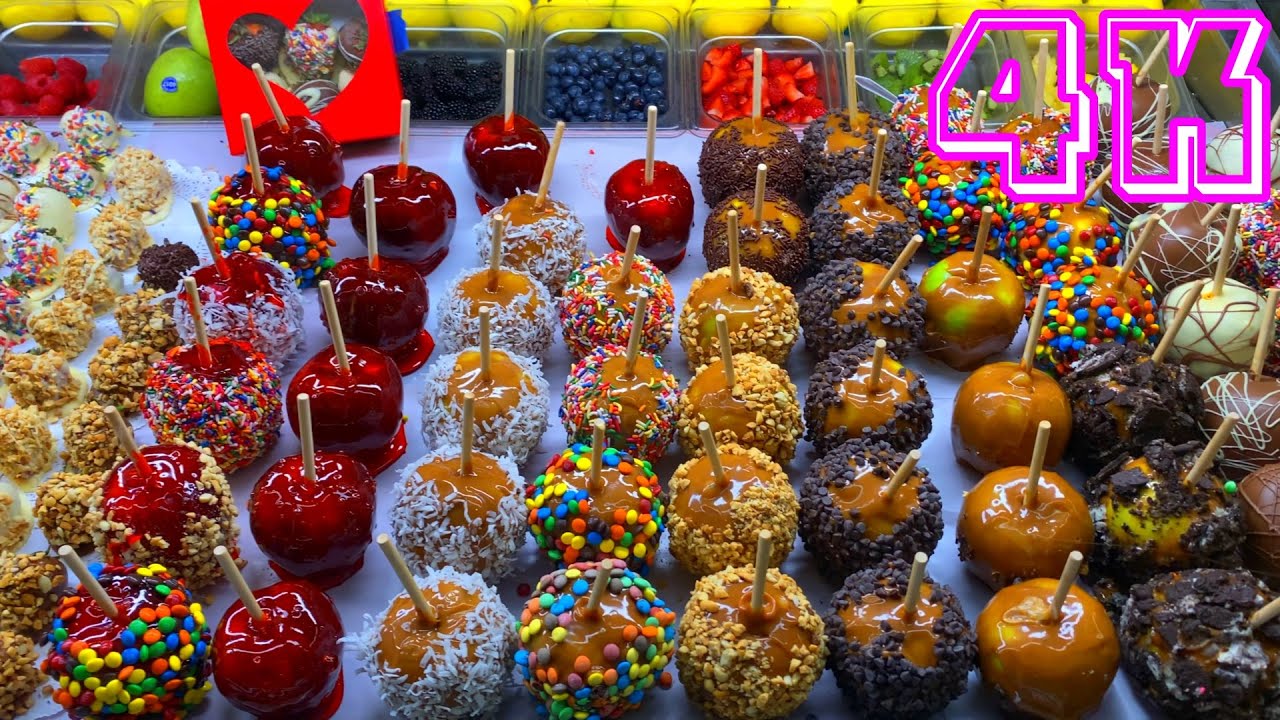 Yummy Walking Tour in Quincy Market Boston USA 4K - UHD