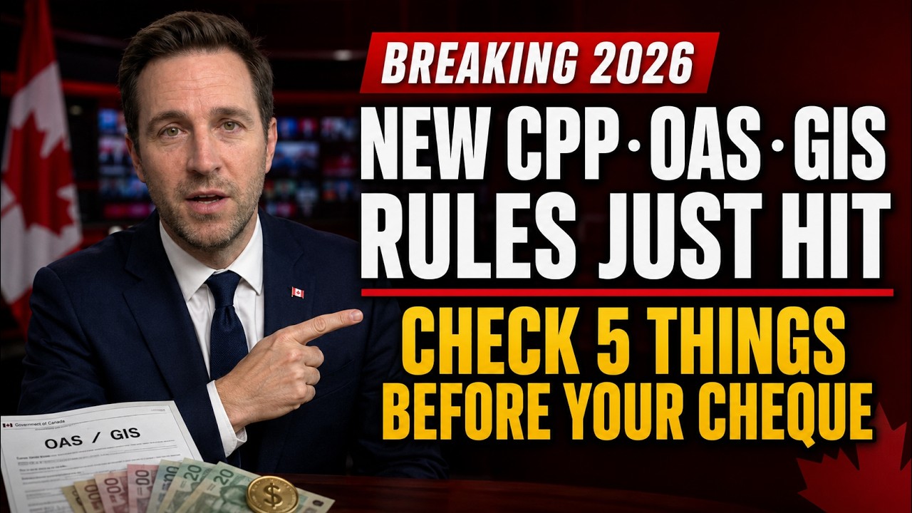 New CPP, OAS & GIS Rules Just Took Effect &mdash; 5 Things Every Senior Must Check (Before Your Cheque)