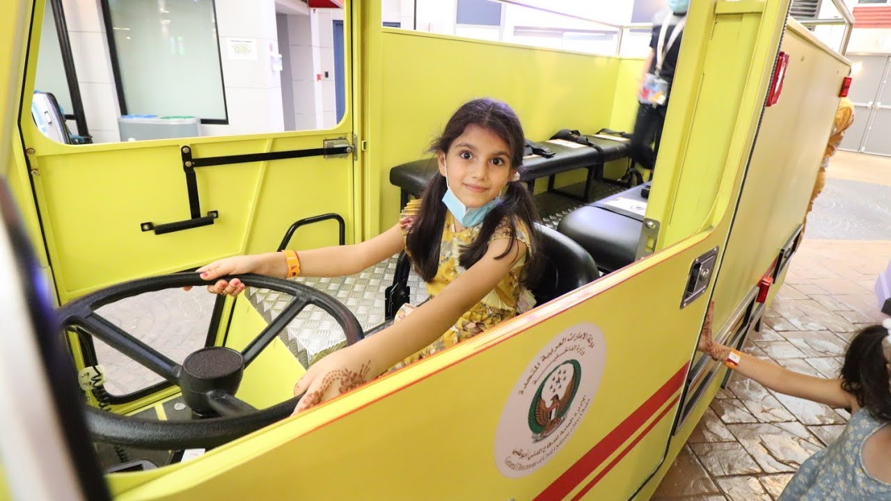 سوار بتسوق بسيارة الاطفائية 🚒