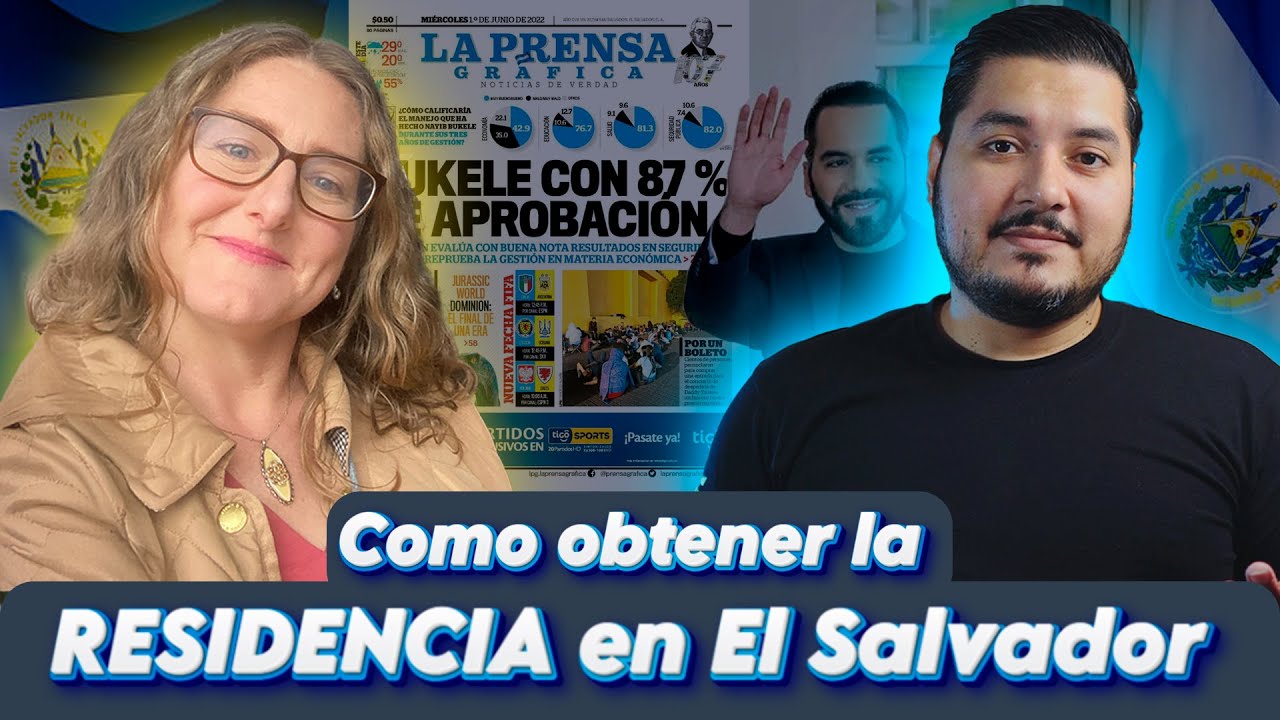 Cómo OBTENER la RESIDENCIA SALVADOREÑA - Jeni Ari y Daniel Merak SV
