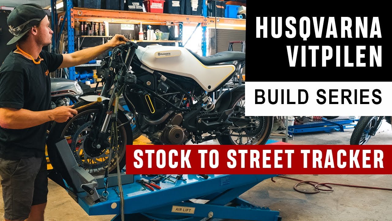 Husqvarna Vitpilen 401 Build - Stock to Street Tracker Ep. 1